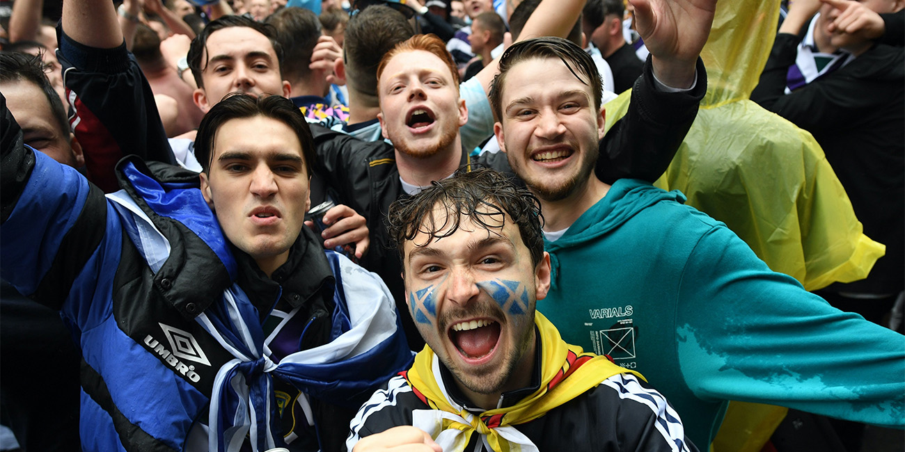 Scottish football fans